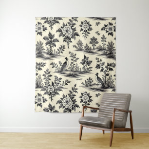 Decorative French toile pattern Tapestry
