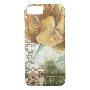 Decorative Fresco Design with Globe Flower iPhone 8/7 Case