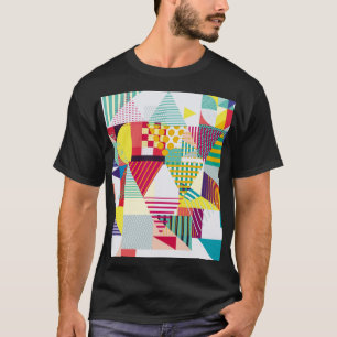 Decorative geometric, abstract seamless pattern. T-Shirt