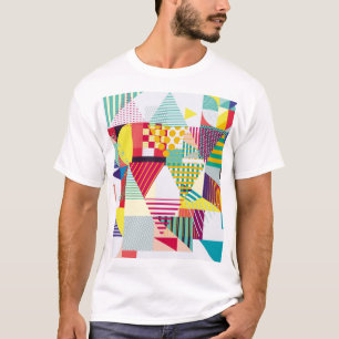 Decorative geometric, abstract seamless pattern. T-Shirt