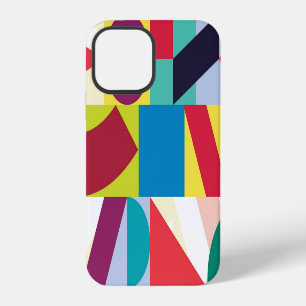 Decorative Geometric Abstract Vintage Pattern iPhone 12 Case