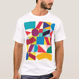 Decorative Geometric Abstract Vintage Pattern T-Shirt