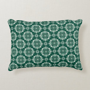 Decorative Geometric Floral Pattern Cushion