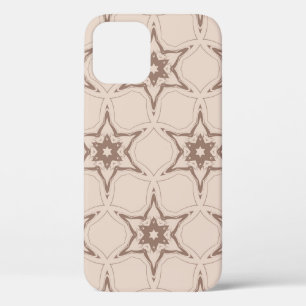 Decorative geometric floral pattern. Seamless vint iPhone 12 Case