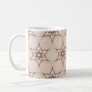 Decorative geometric floral pattern. Seamless vint Coffee Mug