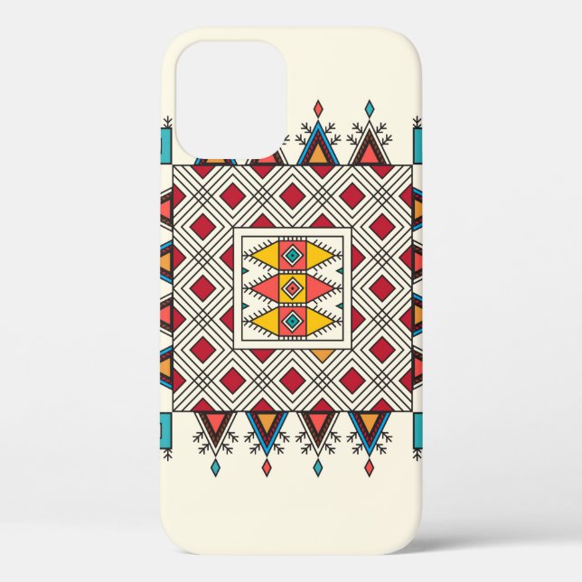 Decorative geometric repeating pattern inspired by Case-Mate iPhone case (Back)
