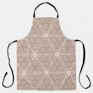 decorative geometric seamless pattern. illustratio apron