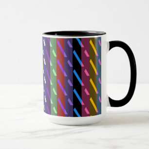 Decorative Geometric Tiles Mosaic Pattern #4 Mug