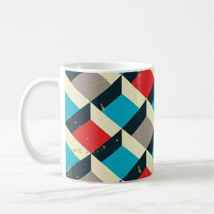 Decorative Geometric: Vintage Artistic Pattern. Coffee Mug