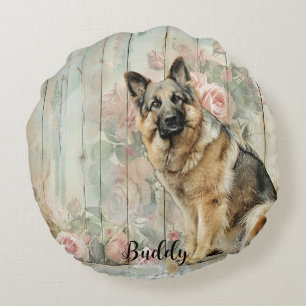 Decorative German Shepherd Throw Pillow