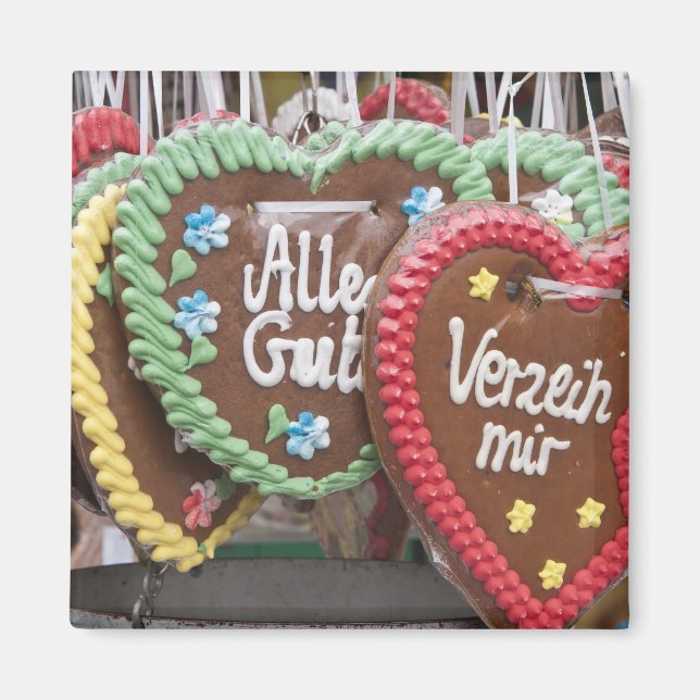 Decorative gingerbread cookies magnet (Front)