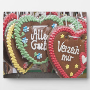 Decorative gingerbread cookies plaque