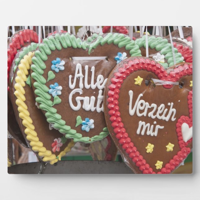 Decorative gingerbread cookies plaque (Front)