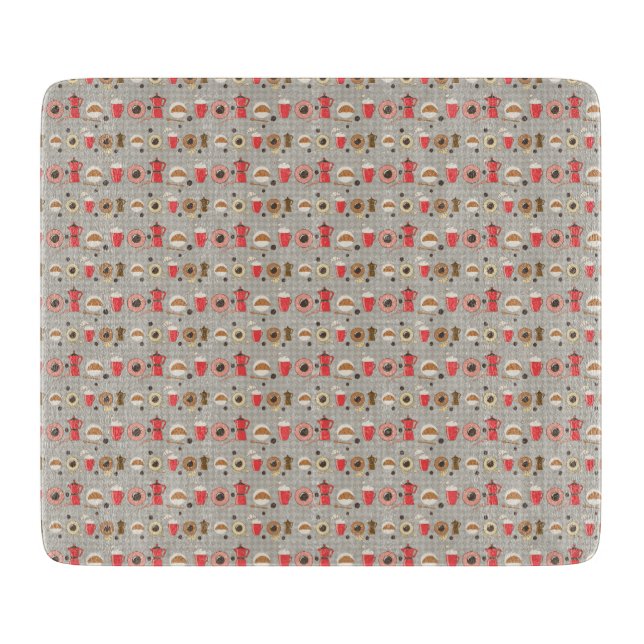 Decorative Glass Cutting Board (Front)