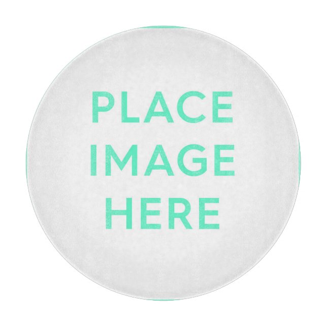 Decorative Glass Cutting Board 12" (Front)