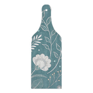 Decorative Glass Paddle Cutting Board for Serving