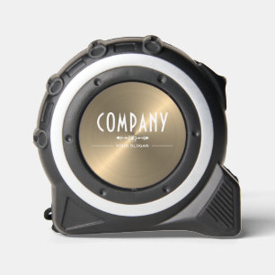 Decorative Gold Metal Effect Company Name 1