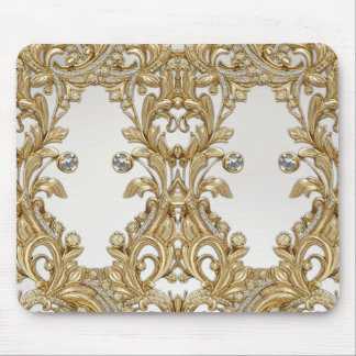 Decorative Gold Mousepad