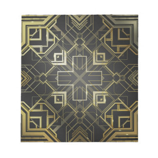 Decorative Gold Notepad