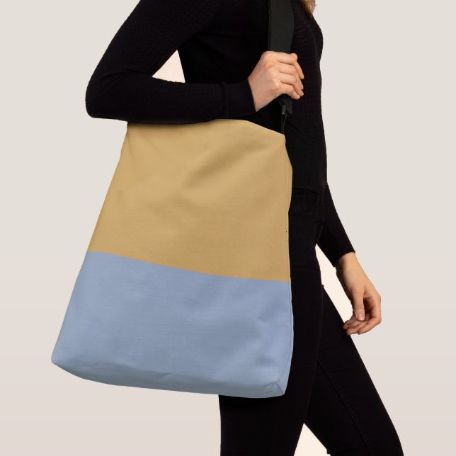  Decorative Half And Half  Crossbody Bag (Close Up)