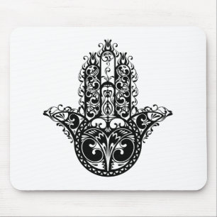 Decorative Hamsa Design Mouse Mat
