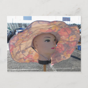 Decorative Head Postcard