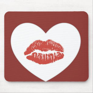Decorative Heart Mouse Mat