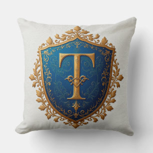 Decorative Heraldic Shield Cushion