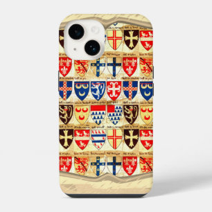 Decorative Heraldry Pattern iPhone 14 Case