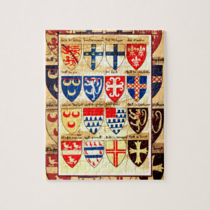 Decorative Heraldry Pattern Jigsaw Puzzle