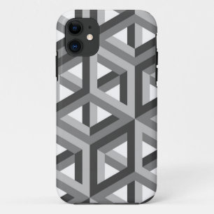 Decorative Hexagons Mosaic Pattern #5 iPhone 11 Case