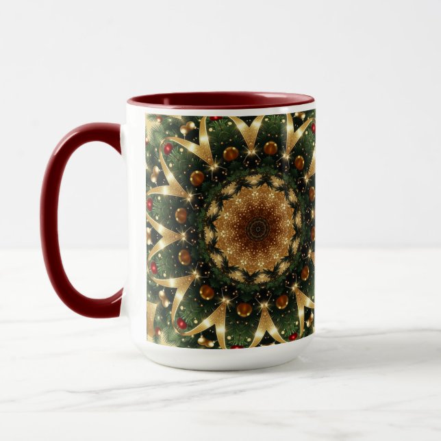 Decorative Holiday Mug (Left)