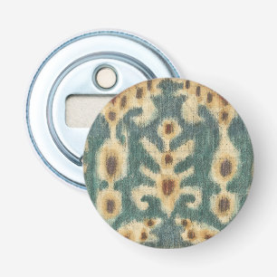 Decorative Ikat Fabric Design by Chariklia Zarris Bottle Opener