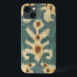 Decorative Ikat Fabric Design by Chariklia Zarris iPhone 13 Case<br><div class="desc">An abstract pattern made by Chariklia Zarris,  it features a design known as ikat. This particular form of weaving utilises resist dyeing,  which keeps the dye from penetrating all of the fabric. This creates interesting patterns on a fabric that look amazing on your wall!</div>