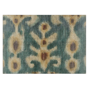Decorative Ikat Fabric Design by Chariklia Zarris Cutting Board