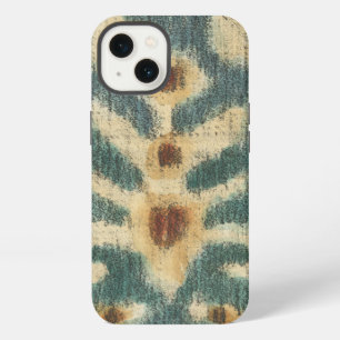 Decorative Ikat Fabric Design by Chariklia Zarris iPhone 13 Case