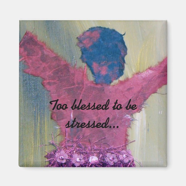 Decorative Inspirational Art  Magnet (Front)