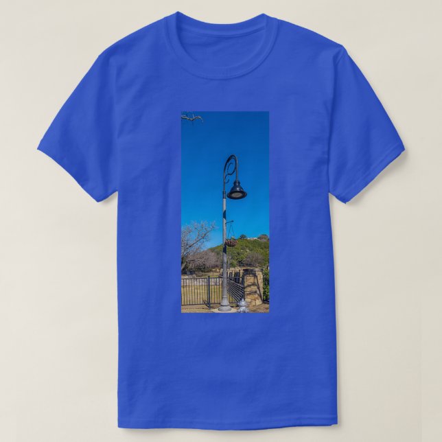 Decorative iron lamp post T-Shirt (Design Front)