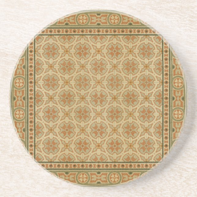 Decorative Italian Mosaic Tiles by Vision Studio Coaster (Front)