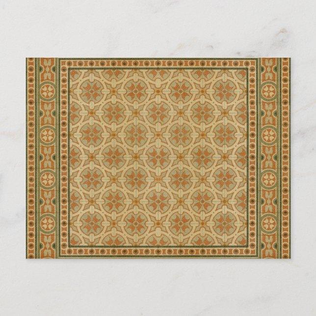 Decorative Italian Mosaic Tiles by Vision Studio Postcard (Front)