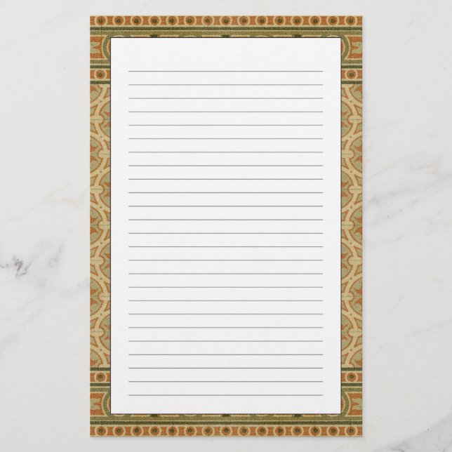 Decorative Italian Mosaic Tiles by Vision Studio Stationery (Front)