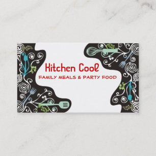 decorative kitchen utensils business cards