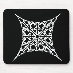 Decorative lace mouse mat