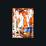 Decorative Landscape by Tom Thomson Canvas Print<br><div class="desc">Decorative Landscape,  fine art painting by Canadian artist Tom Thomson</div>