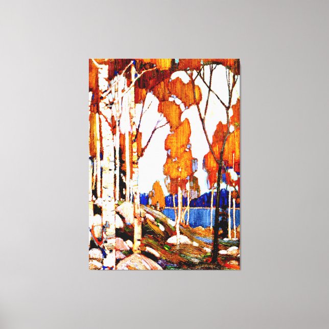 Decorative Landscape by Tom Thomson Canvas Print (Front)