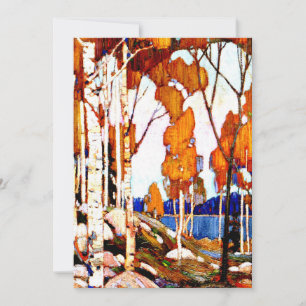 Decorative Landscape by Tom Thomson Card