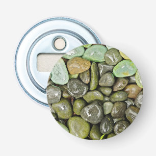 Decorative landscaping rocks bottle opener