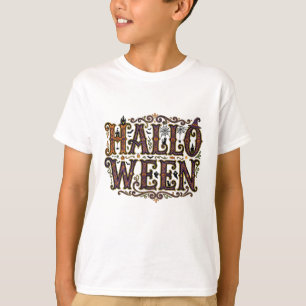 Decorative Letter Typography T-Shirt