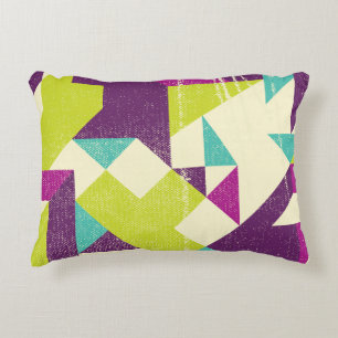 Decorative Letters: Hand-Drawn Pattern Cushion