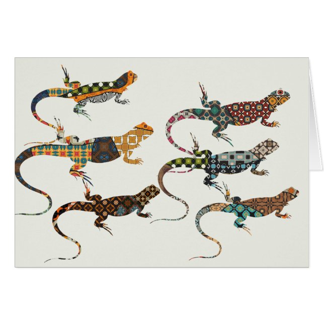  Decorative Lizards (Front Horizontal)